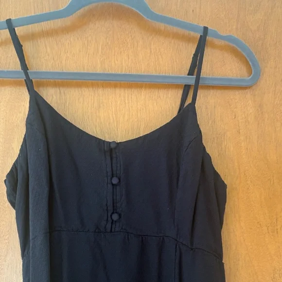 Black hi/lo Maxi Dress sz medium - Picture 2 of 4